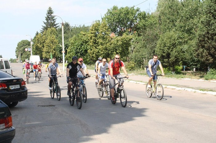 велопробіг "Бачу! Можу! Допоможу" у Вінниці фото