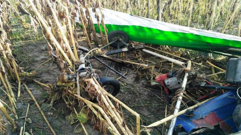 У Житомирській області через падіння дельтаплану загинув пілот