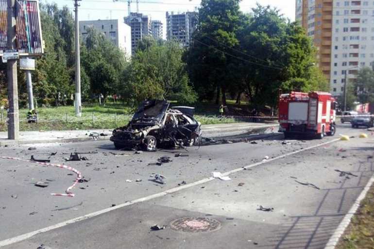 вибух у Києві фото