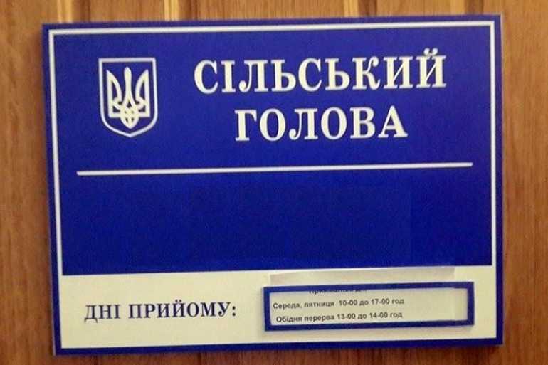 вибори сільських голів фото