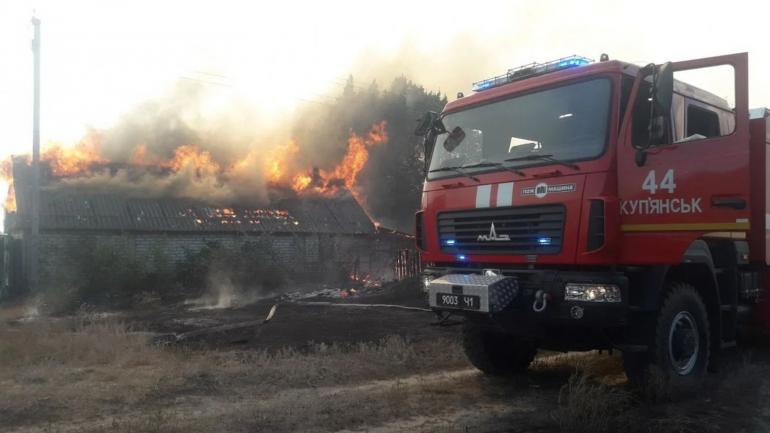 У Харківській та Луганській областях горять 400 гектарів лісу