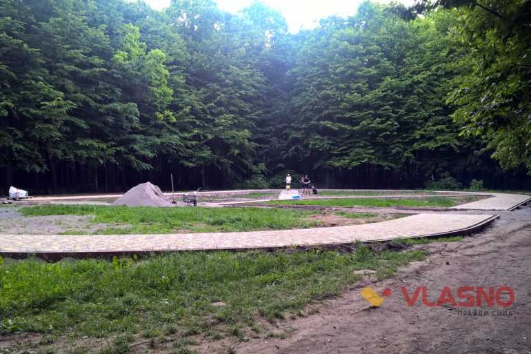 незаконне будівництво у вінницькому Лісопарку фото