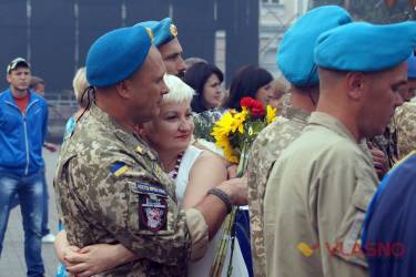 повернення вінницьких кіборгів фото