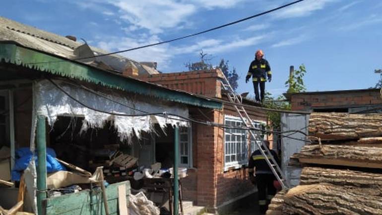 У Вінницькому районі горів дах житлового будинку