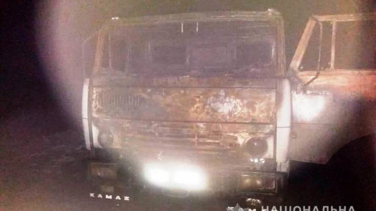 Загинув водій вантажівки, яка горіла на Вінниччині