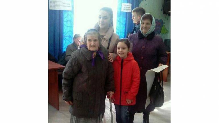 У Вінниці проголосувала 101-річна жінка