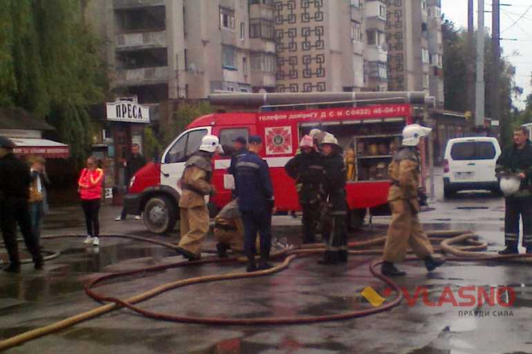 пожежа у Вінниці фото