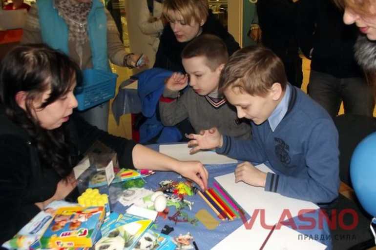 флешмоб з аутистами у Вінниці фото