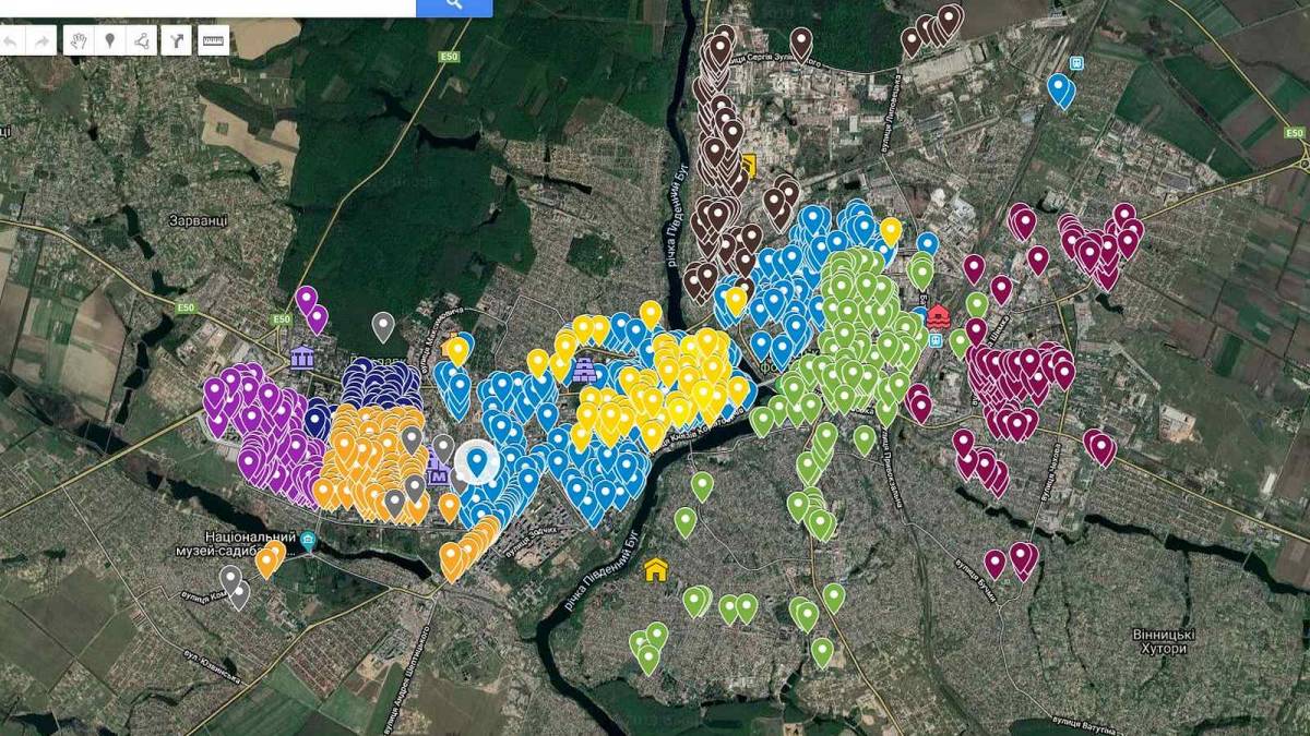 У Вінниці запустили онлайн-мапу про ремонт багатоповерхівок