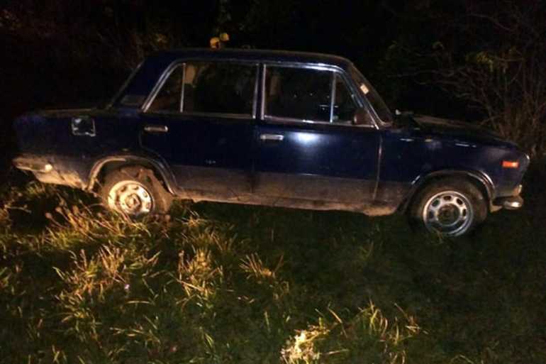 викрадений автомобіль у селі Пилява фото