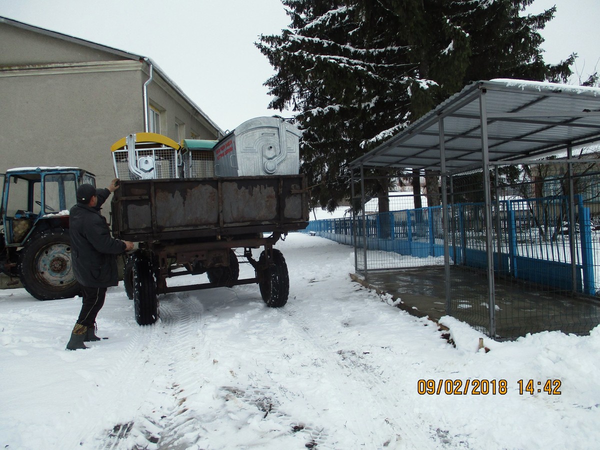 сортування сміття в Ободівці фото