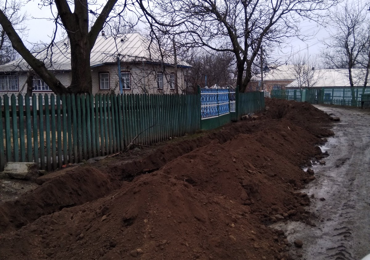 водогін у селі Велика Киріївка фото