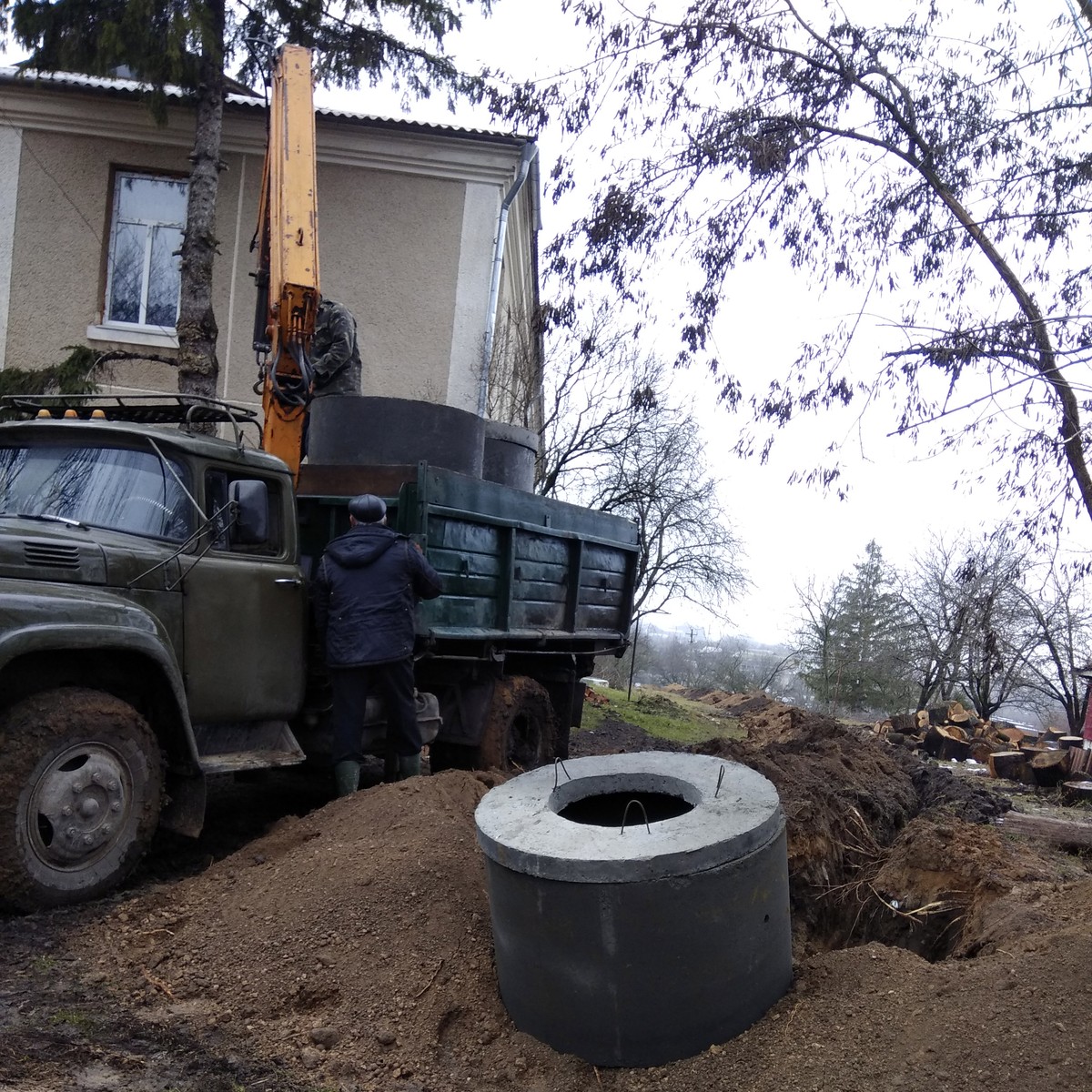 водогін у селі Велика Киріївка фото