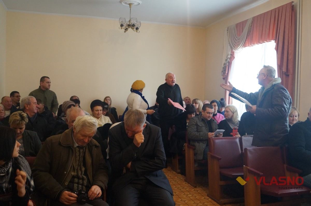 скандал на сесії у Гайсині фото