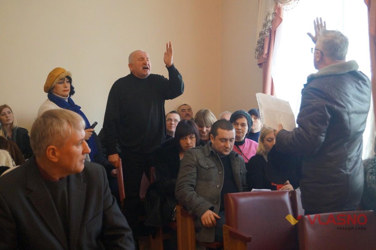 скандал на сесії у Гайсині фото
