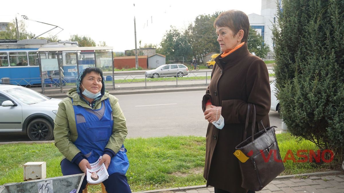 Solejko na rynku vyshenka