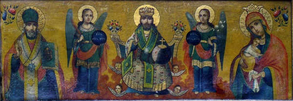 Ікона, на якій зображені Св. Миколай