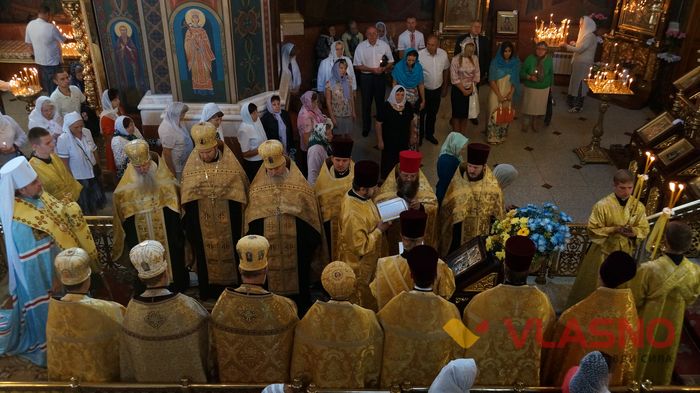 молебень до Дня Незалежності України у Вінниці фото