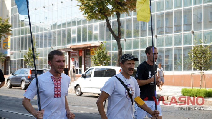 забіг до Дня Незалежності України у Вінниці фото