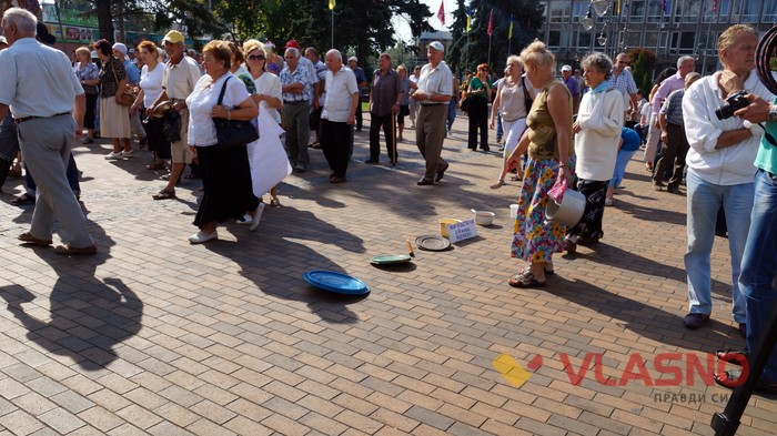 мітинг проти децентралізації у Вінниці фото