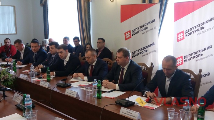 презентація обєднання Депутатський контроль у Вінниці фото