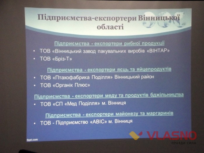 підприємства експортери Вінницької області фото