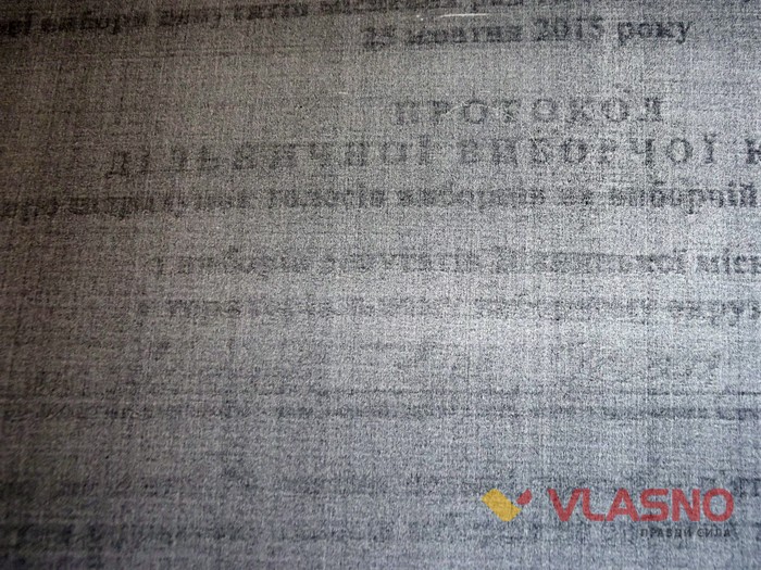 копії виборчих протоколів фото