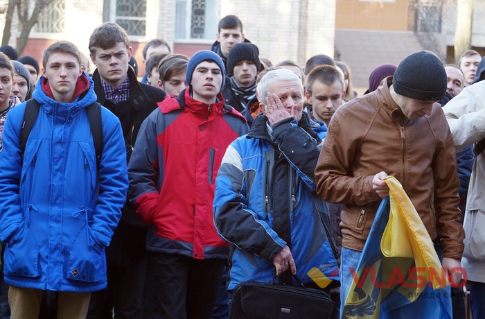 відкриття меморіальної дошки загиблому бійцю АТО Володимиру Мусі фото