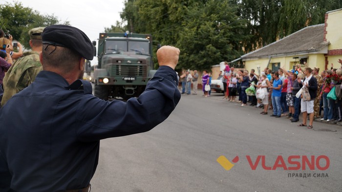 повернення військової частини 3008 у Вінницю фото