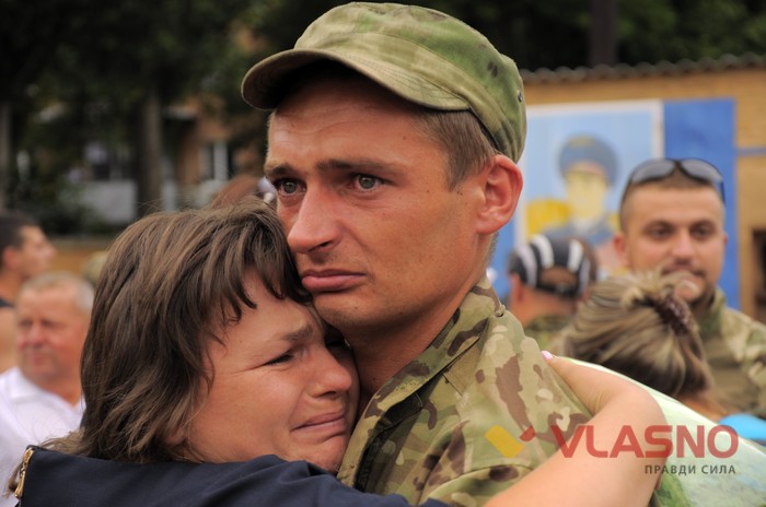 повернення військової частини 3008 у Вінницю фото