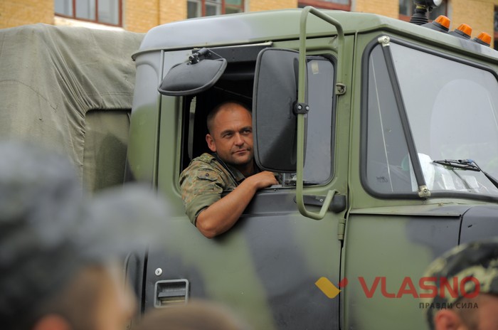 повернення військової частини 3008 у Вінницю фото