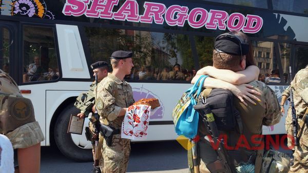 повернення спецбатальйону "Вінниця" фото