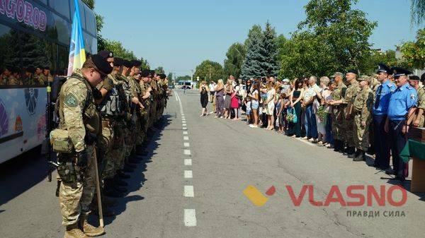 повернення спецбатальйону "Вінниця" фото