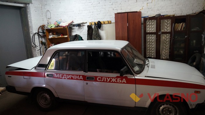 "Жигуль" з автотранспортного парку Вінницького паталогоанатомічного бюро 