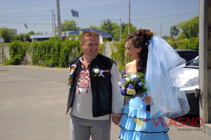 байкерське весілля у Вінниці фото