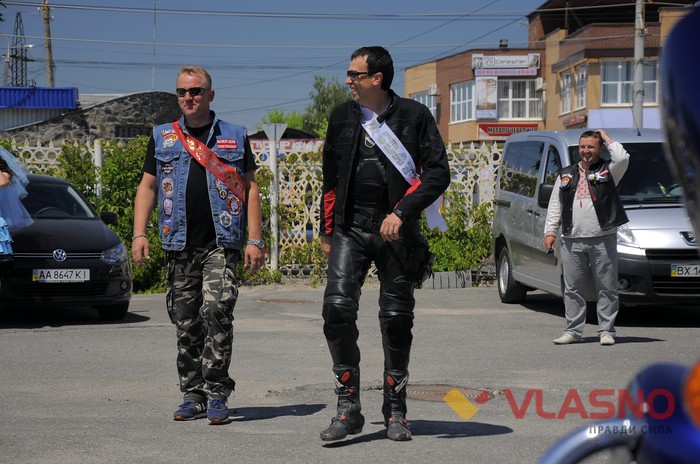 байкерське весілля у Вінниці фото