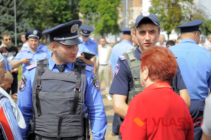 мітинг «пустих кастрюль» у Вінниці фото