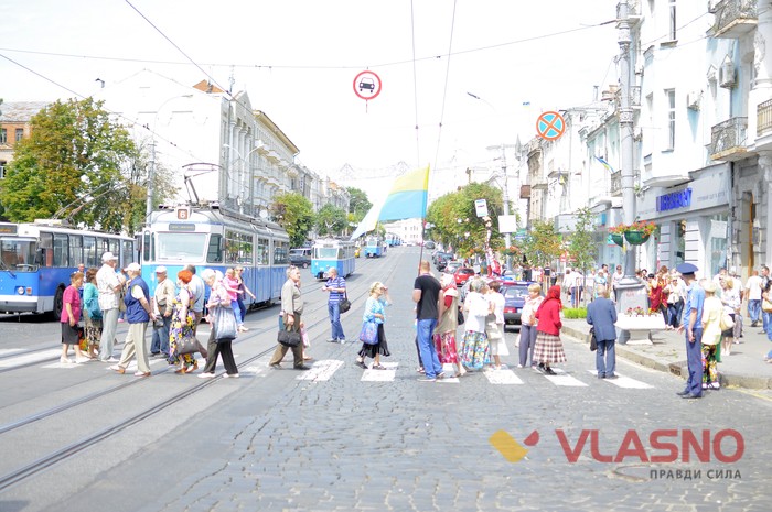 мітинг «пустих кастрюль» у Вінниці фото