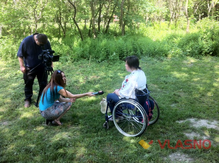майданчик для дітей з обмежиними фізичними можливостями у Вінниці