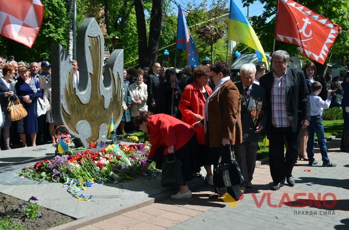 Хода миру до Дня Перемоги у Вінниці фото