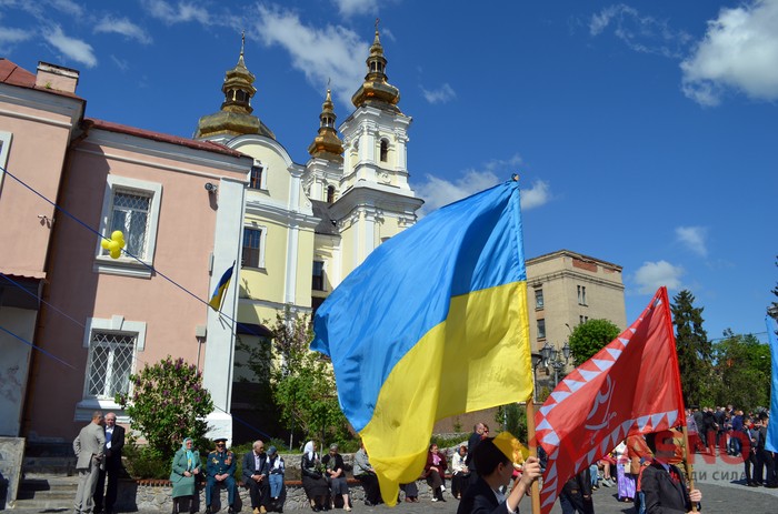 Молебень до Дня Перемоги у Вінниці фото