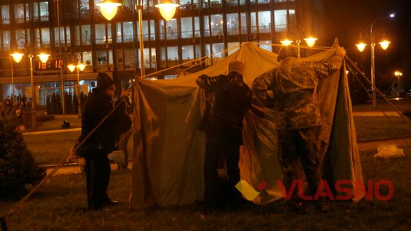 У Вінниці на тарифному Майдані готуються запалити бочки 