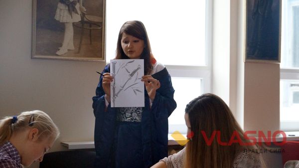 Вінничан навчали писати ієрогліфи та малювати «по-японськи»