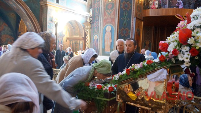 До вінницького Свято-Преображенського кафедрального собору з Греції привезли мощі преподобного Симеона Стовпника фото