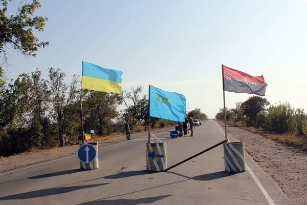 Вінницькі активісти долучилися до блокади Криму 