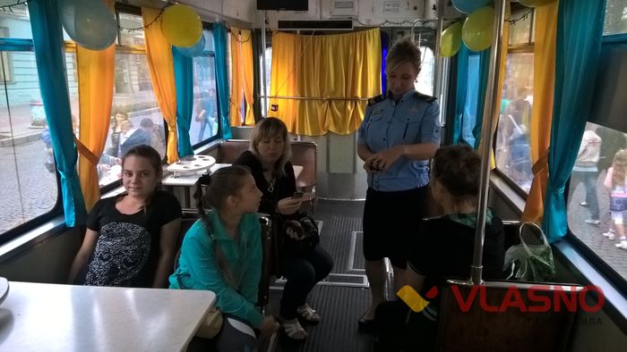  трамваї на День міста у Вінниці фото
