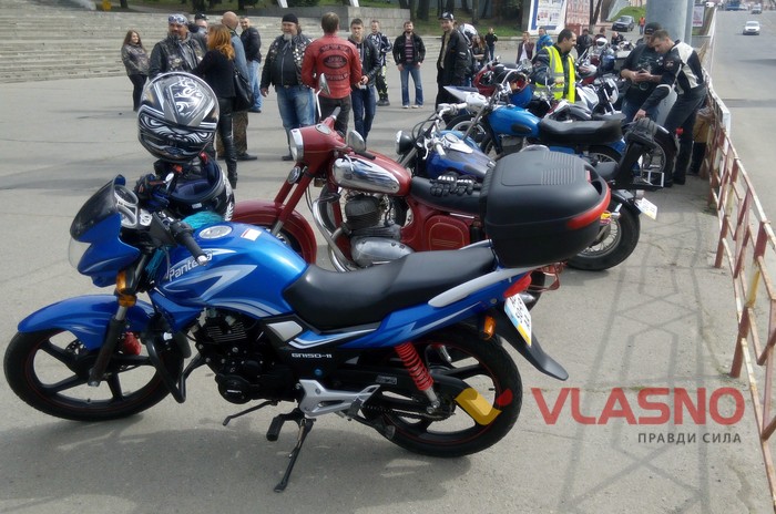 акція вінницьких байкерів Обережно мотоциклісти фото
