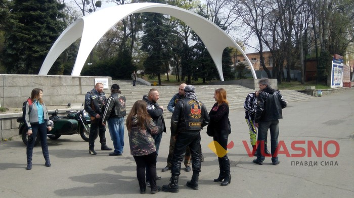 акція вінницьких байкерів Обережно мотоциклісти фото