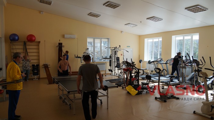 спортзал у Вінницькому госпіталі інвалідів війни фото
