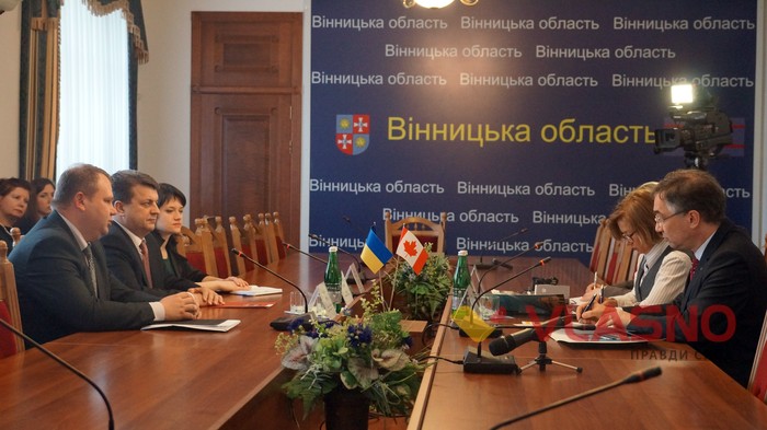 у Вінниці відбулась зустріч із послом Канади фото